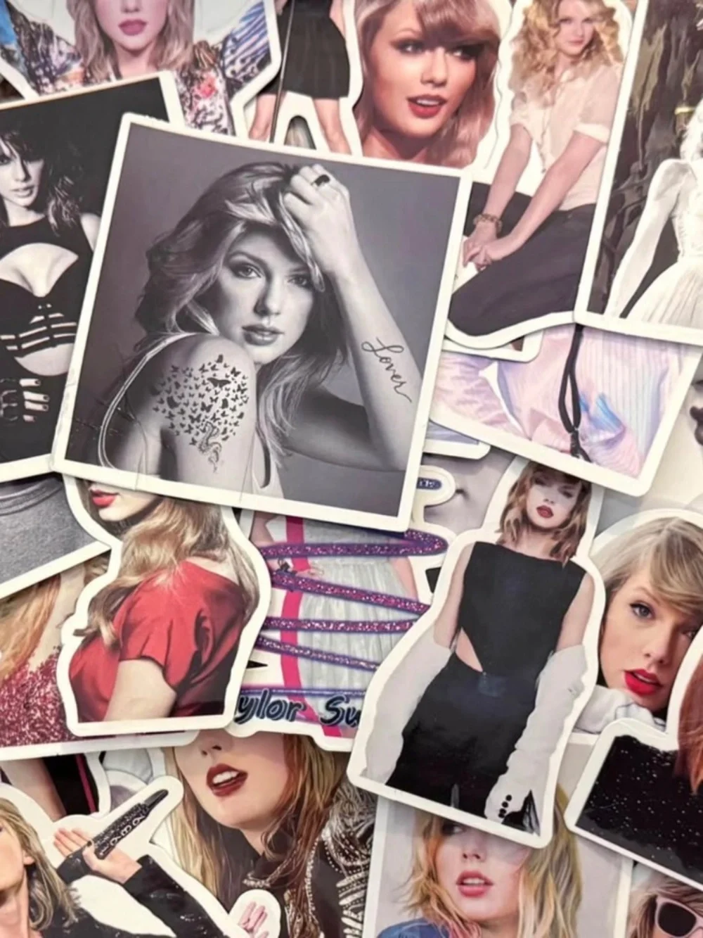 Taylor Inspired Portrait Vinyl Sticker Pack | 50 Stickers